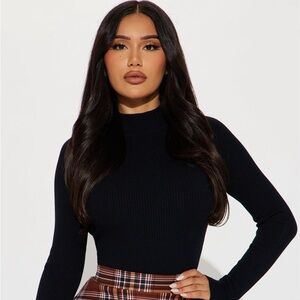 Black long sleeve shirt